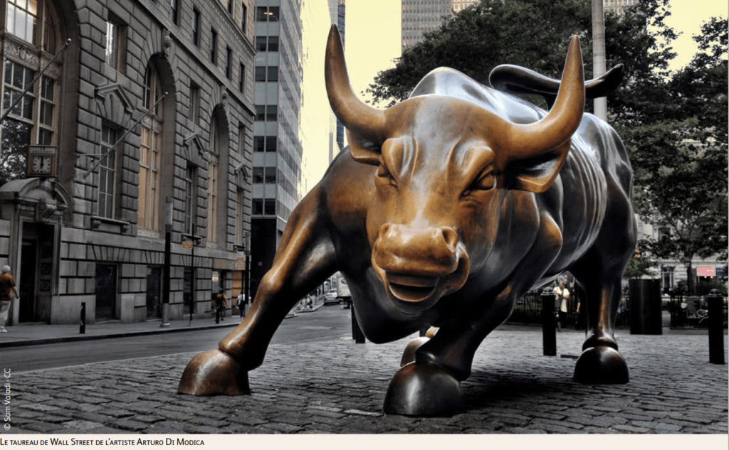 Le taureau de Wall Street de l’artiste Arturo Di Modica