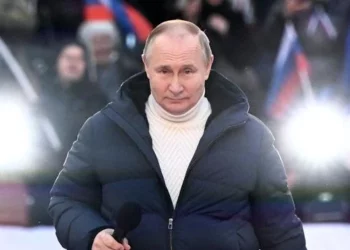 Vladimir Poutine en doudoune