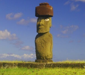 Chili, Moai de l'ile de Paques