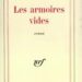 Les armoires vides Annie Ernaux
