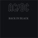 ACDC Back in Black cover
