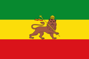 Drapeau éthiopien (1897–1974), symbole rasta