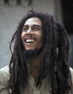 Portrait de Bob Marley en 1979