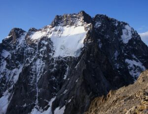 Ailfroide vue depuis le col de la Temple