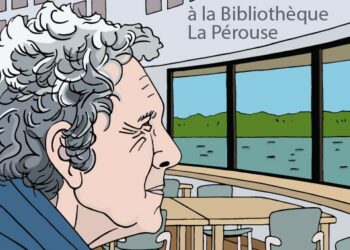 Kenneth White Une oeuvre océan © dessin Patrice Reytier