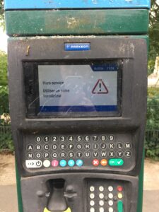 Choisissez un autre horodateur © Eric Desordre