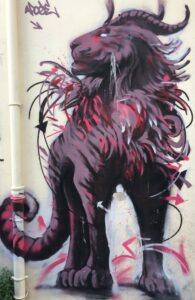 La Bête ©photo Eric Desordre sur les murs de Sète La Bête ©photo Eric Desordre sur les murs de Sète