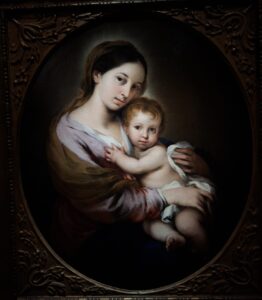 La Vierge à l'enfant Murillo circa 1669