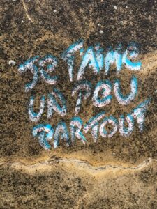 Je t'aime un peu partout © photo Eric Desordre Je t'aime un peu partout © photo Eric Desordre